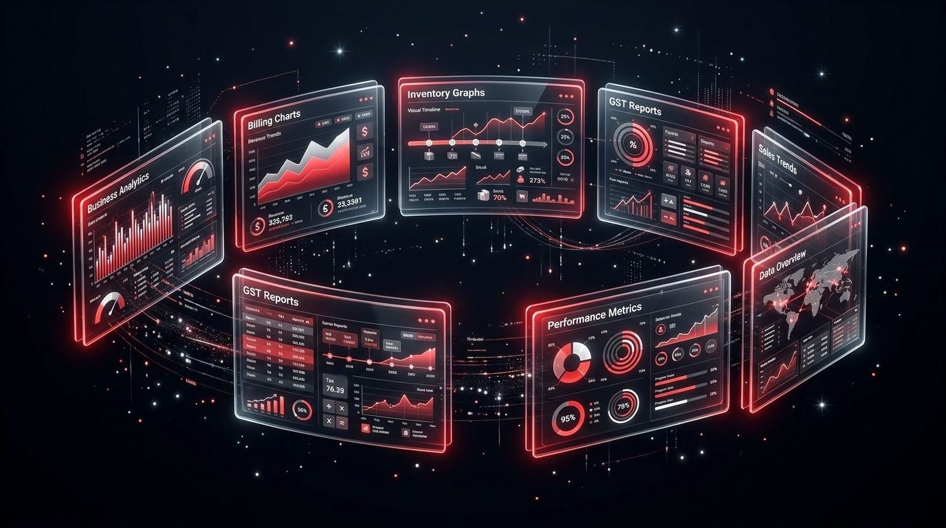 Enterprise cloud software dashboards